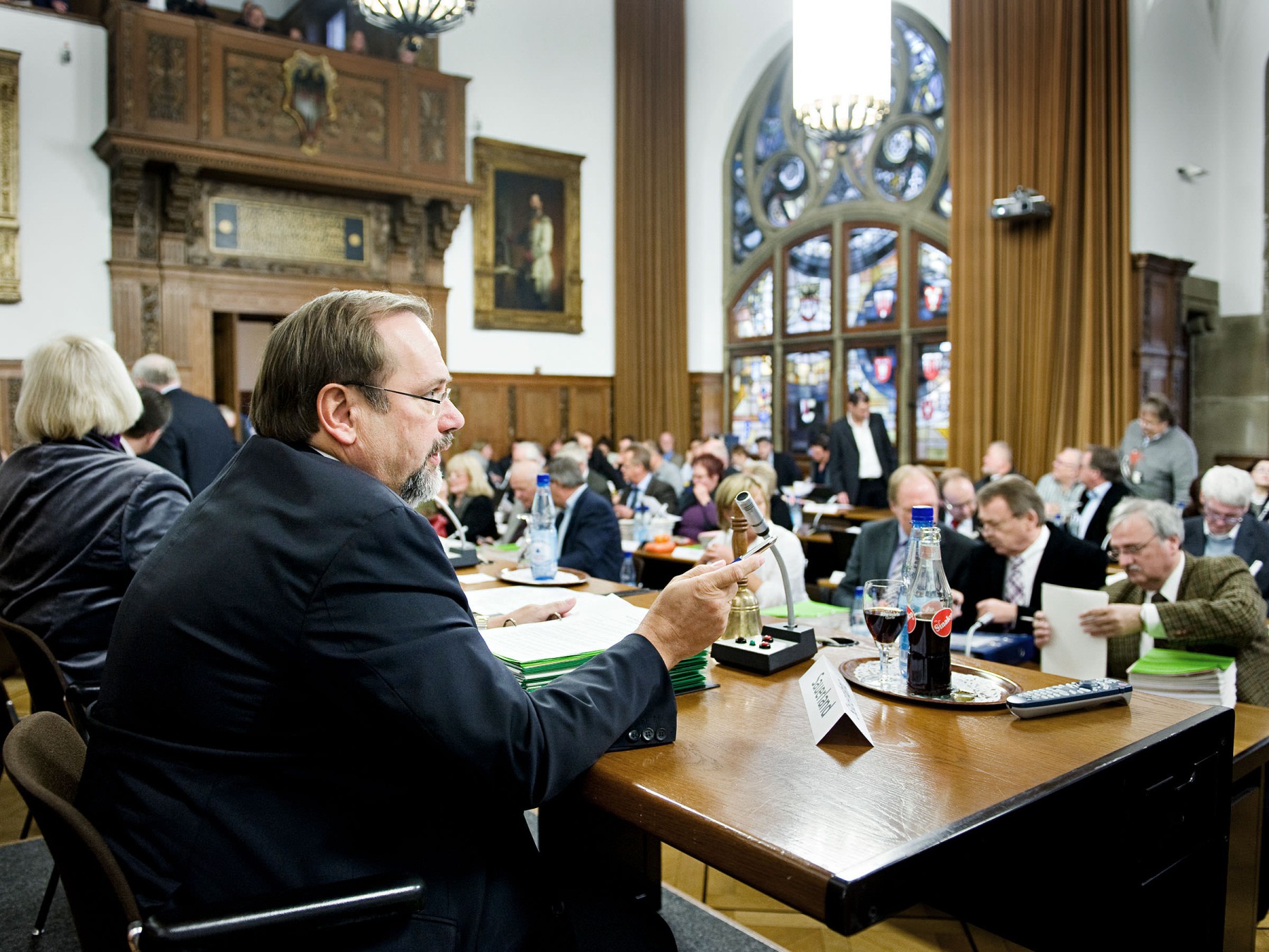 Adolf Sauerland, Oberbürgermeister von Duisburg a.D. // Spiegel