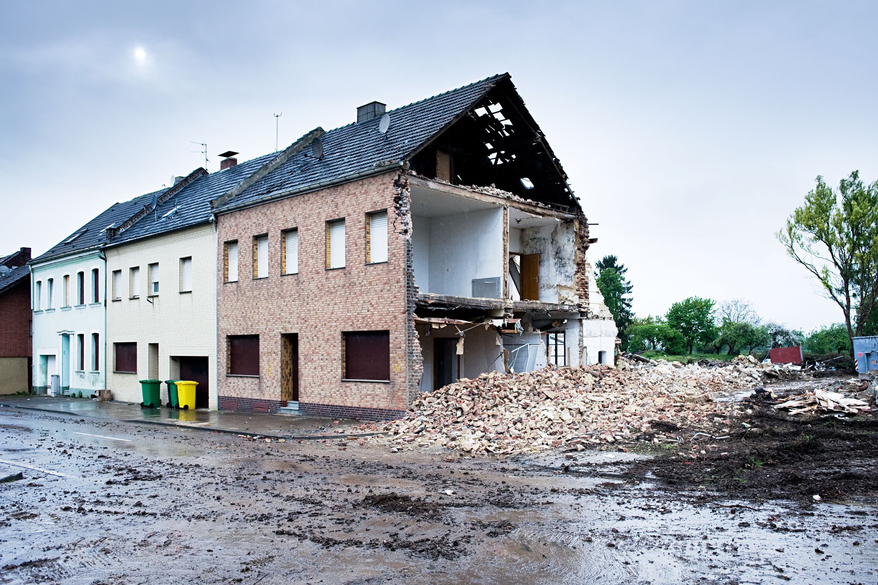 Abbruch in Pesch, 2010