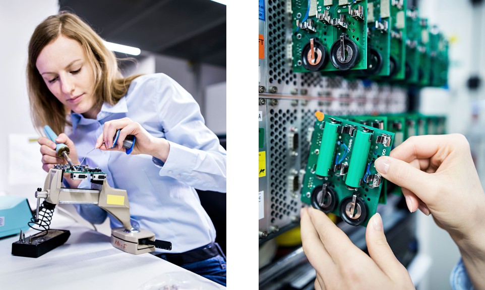 In Nürnberg betreibt der TÜV Rheinland ein Labor zur Sicherheitsprüfung von Batterien und Akkus unterschiedlichster Bauart und Größe