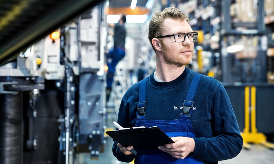 Wirtgen stellt in Windhagen in zahlreichen Produktlinien Strassenbaumaschinen her