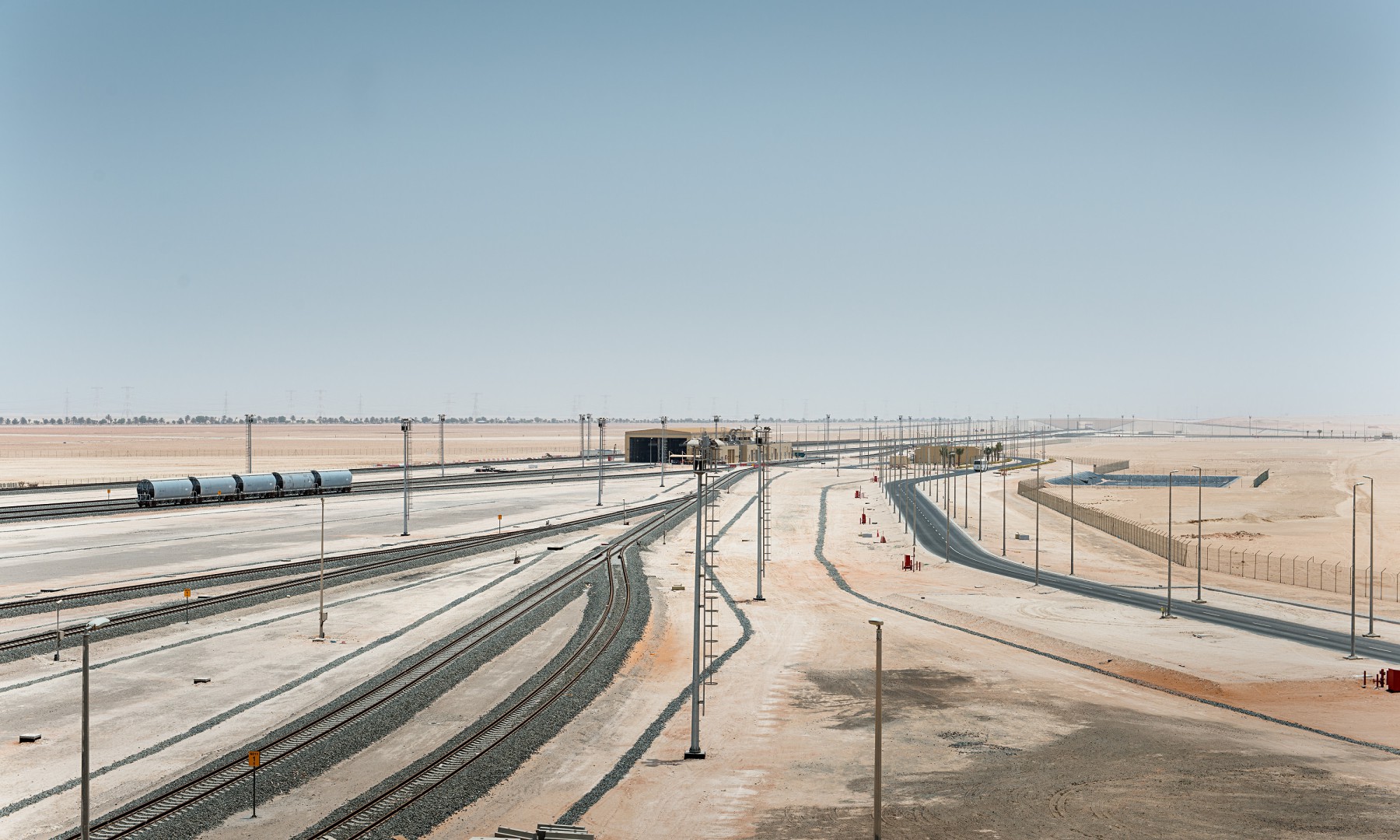 Die Bahn entwickelte die Struktur f&uuml;r ein, auf den Transport von Sch&uuml;ttgut ausgelegtes Bahnnetz in den Vereinigten Arabischen Emiraten.