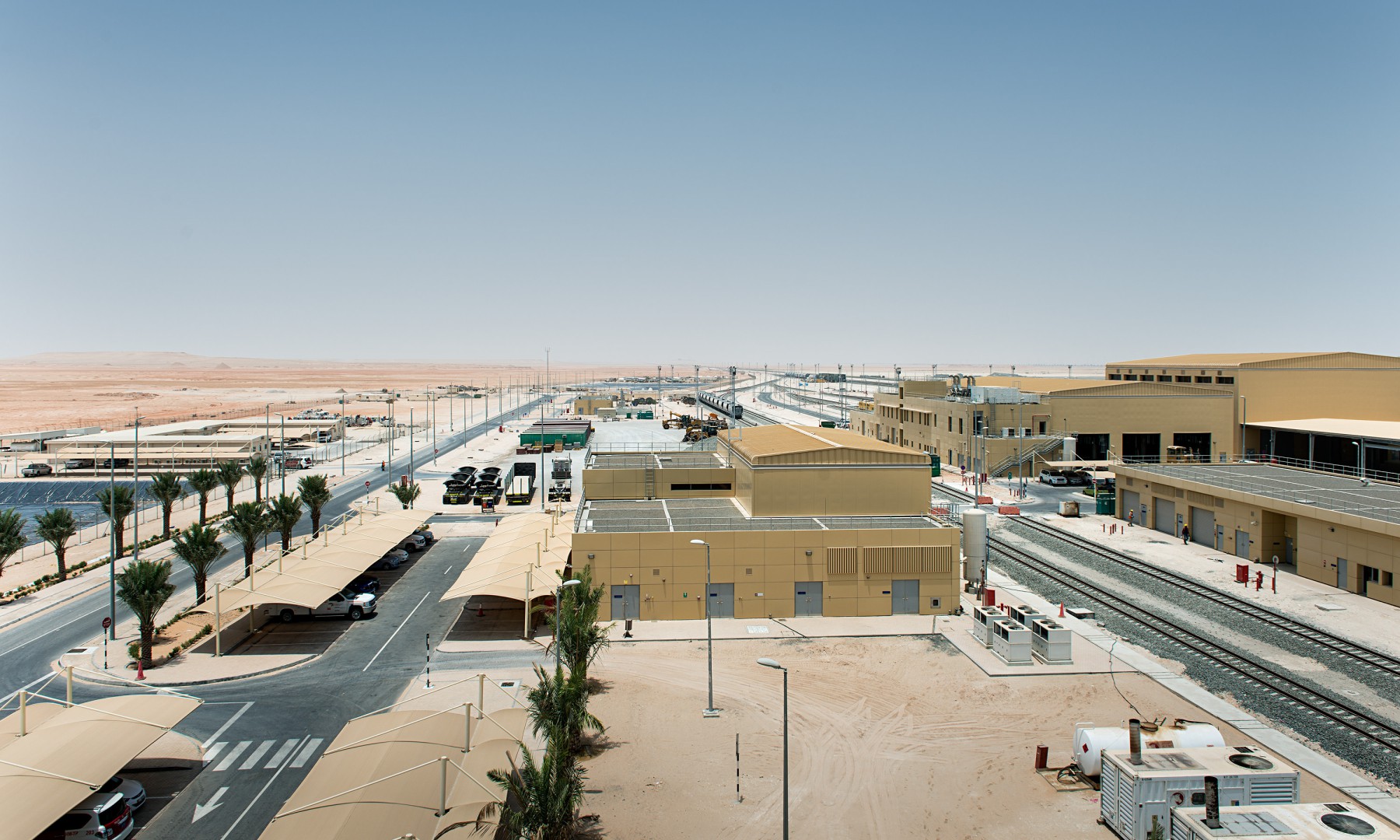 Die Bahn entwickelte die Struktur f&uuml;r ein, auf den Transport von Sch&uuml;ttgut ausgelegtes Bahnnetz in den Vereinigten Arabischen Emiraten.