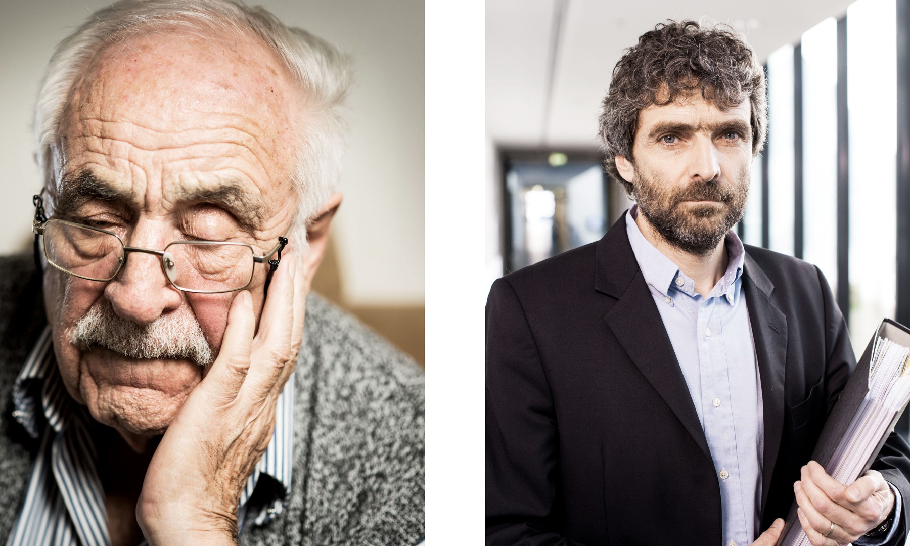 Werner Christukat und Frank Scheulen, beteiligt an einem Kriegsverbrecherprozess f&uuml;r Der Spiegel