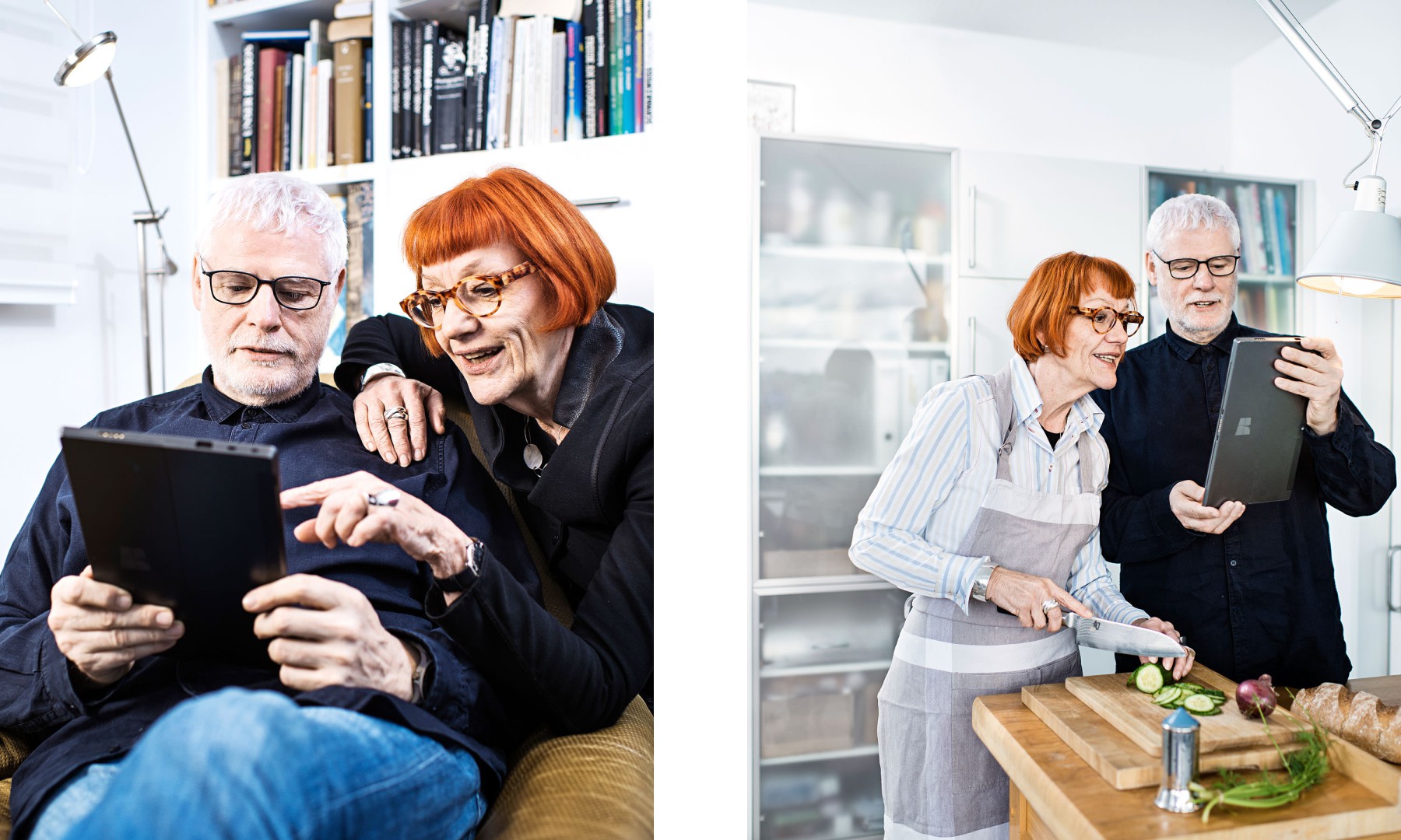 Senioren im Umgang mit digitalen Medien für Unitymedia