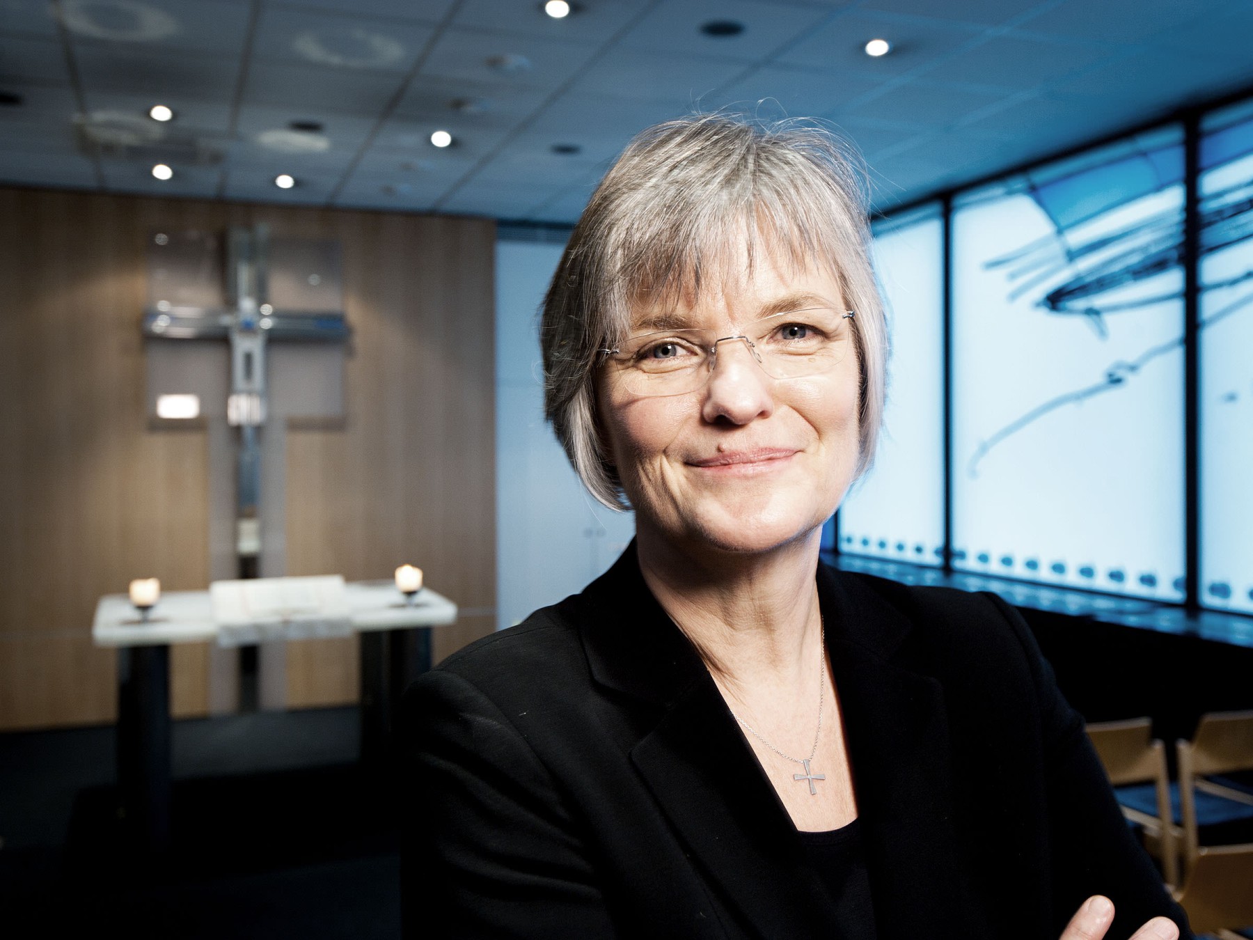 Pfarrerin Ulrike Johanns, Flughafen-Seelsorge Frankfurt f&uuml;r Geolino