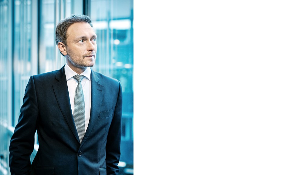 Christian Lindner, head of german liberal party FDP // Welt