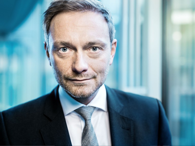 Christian Lindner, head of german liberal party FDP // Welt