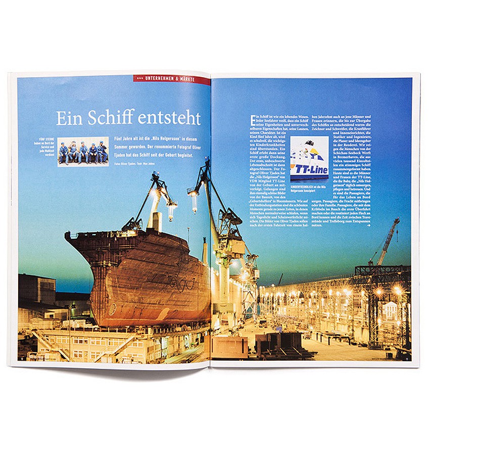 Mitgliederzeitschrift Verband Deutscher Reeder / Hamburg