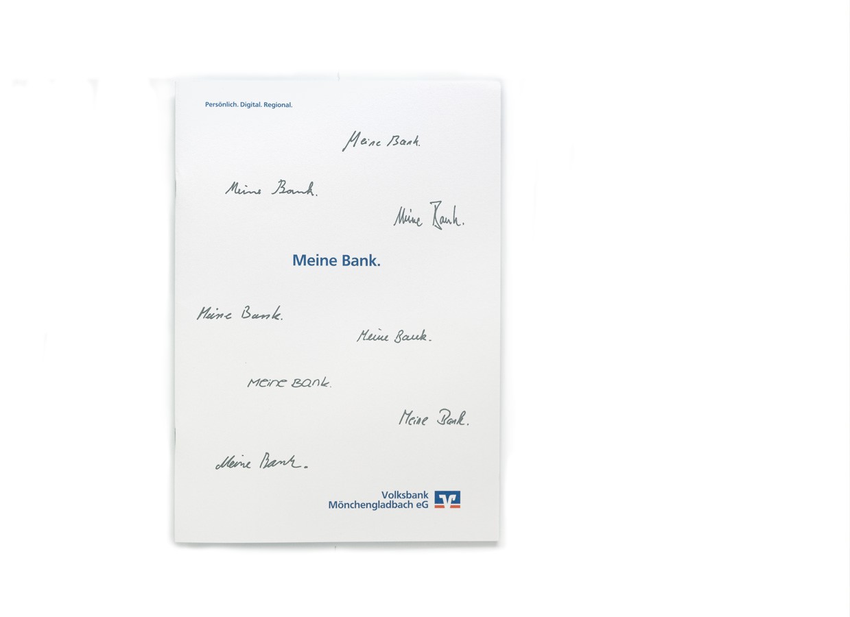 Imagebroschüre Volksbank Mönchengladbach