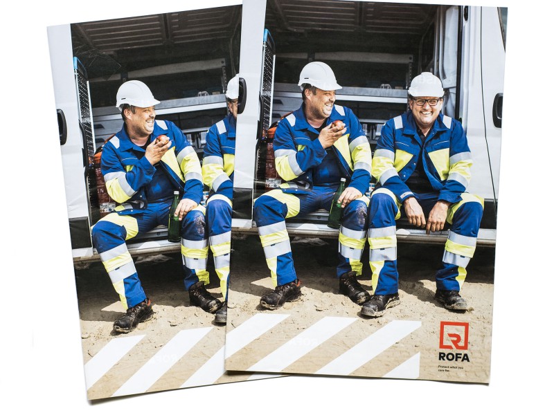 ROFA workwear / Messezeitung
