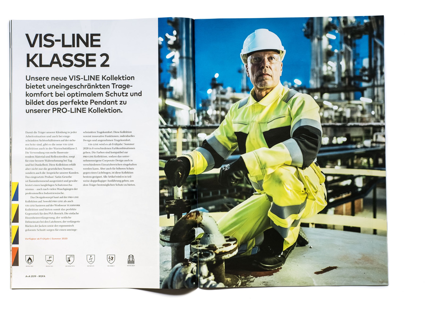 ROFA workwear / Messezeitung