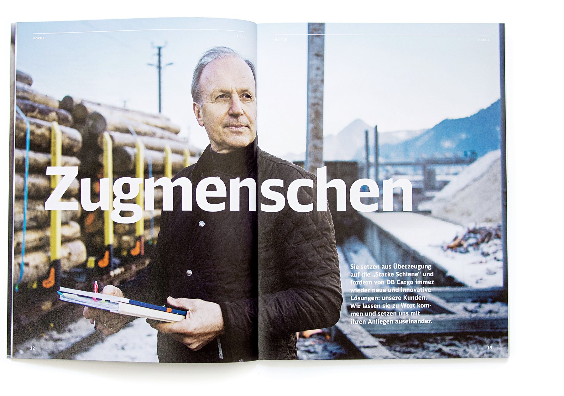 RAILYWAYS / Kundenmagazin DB Cargo
