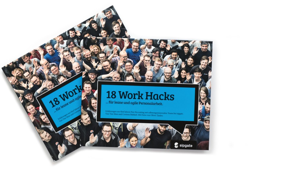 Sipgate Buchprojekt 24 Work Hacks / Düsseldorf