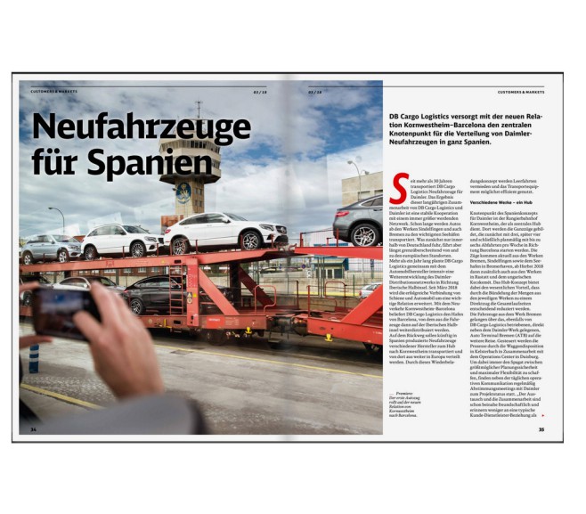 railways DB Cargo - Kundenzeitschrift / Mainz