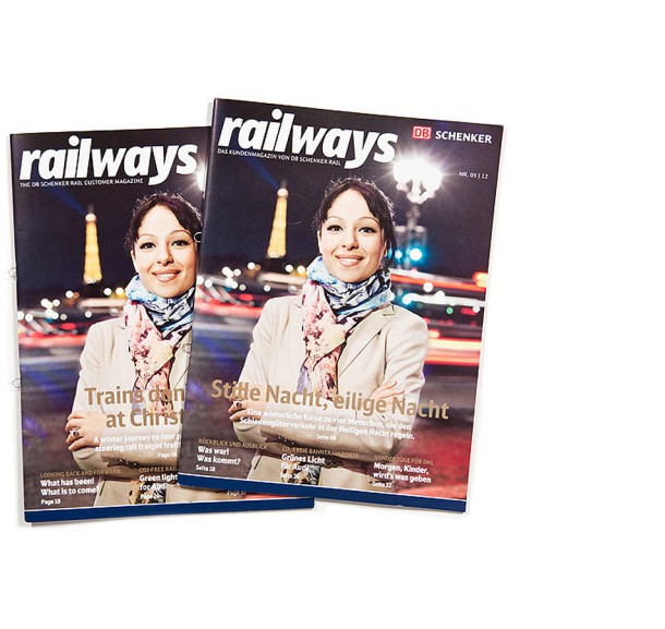 railways DB Cargo - Kundenzeitschrift / Hamburg