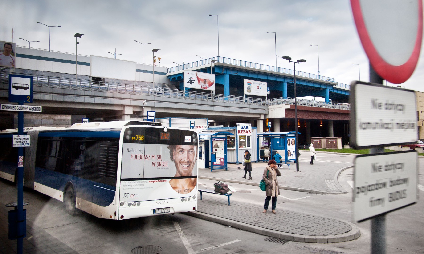 Busbahnhof in Krakoau