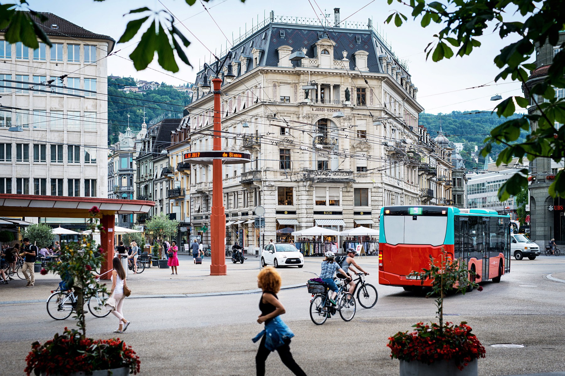 Streetlife in Biel