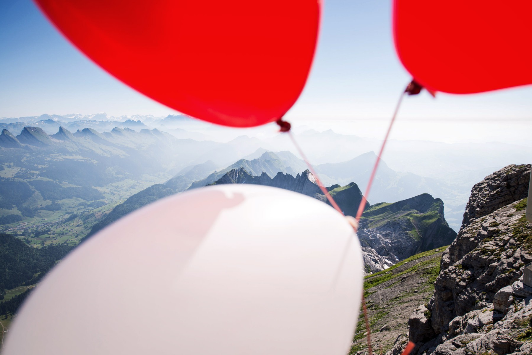 Panoramic view from the Säntis